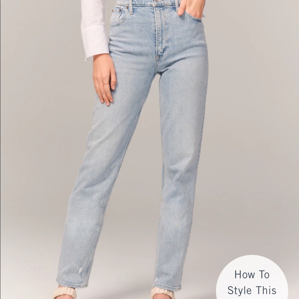 90’s Ultra High Rise Straight Jeans